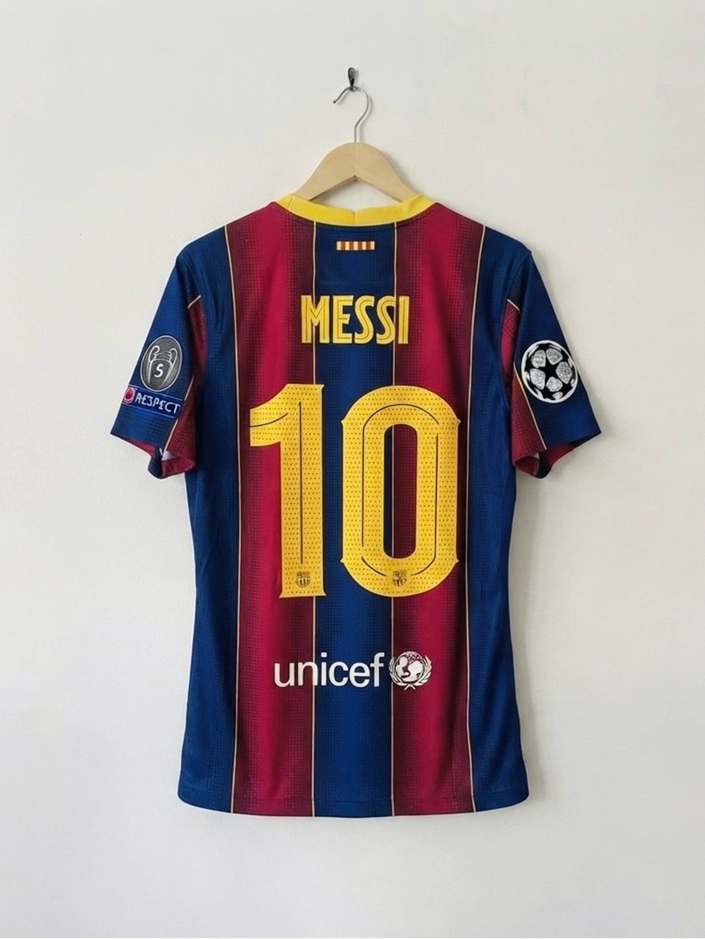 Messi  #10 Barcelona 20/21 Home Jersey Soccer Fan Version